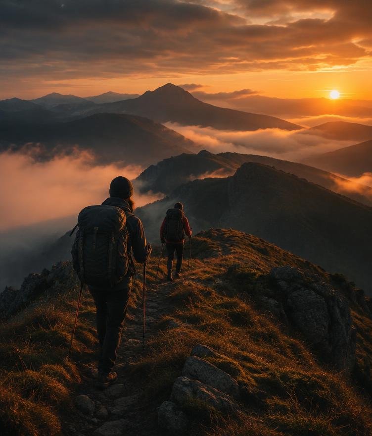 Primul date la trekking